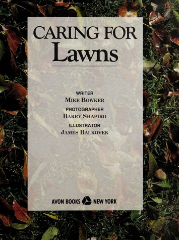 Book cover for Caring for Lawns