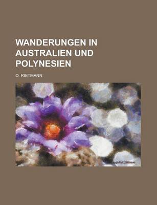 Book cover for Wanderungen in Australien Und Polynesien