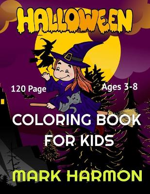 Book cover for Halloween Coloring Book for Kids