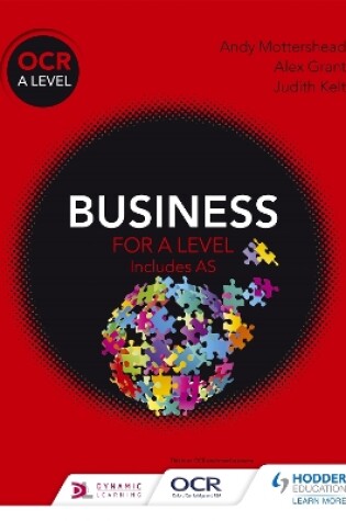 Cover of OCR Business for A Level