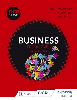 Book cover for OCR Business for A Level