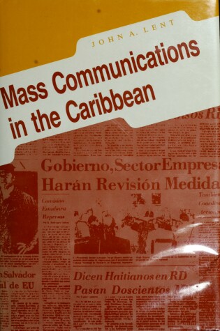 Cover of Mass Communications in the Caribbean