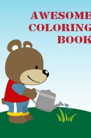Cover of Awesome Coloring Book