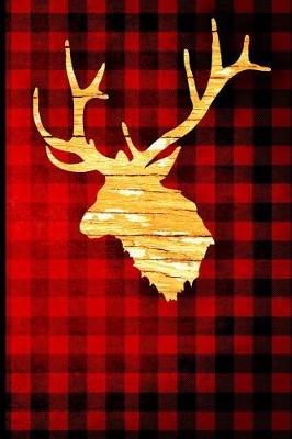Book cover for Buffalo Plaid Elk Journal