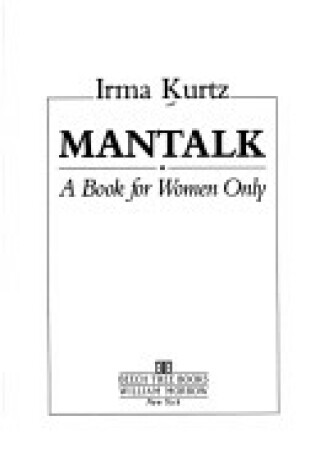 Cover of Mantalk