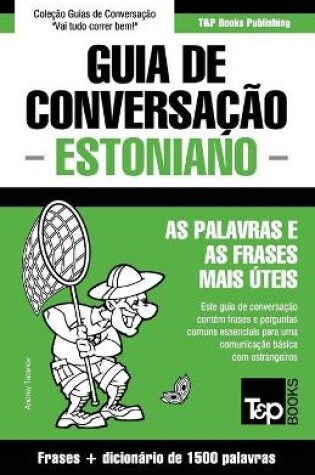 Cover of Guia de Conversacao Portugues-Estoniano e dicionario conciso 1500 palavras