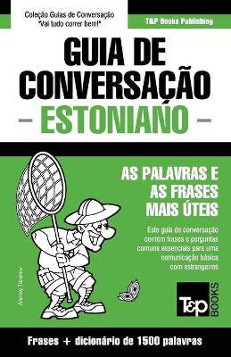 Book cover for Guia de Conversacao Portugues-Estoniano e dicionario conciso 1500 palavras