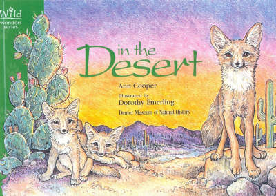 Book cover for In the Desert