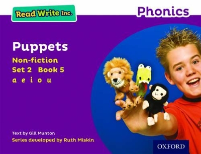 Book cover for Read Write Inc. Phonics: Puppets (Purple Set 2 Non-fiction 5)