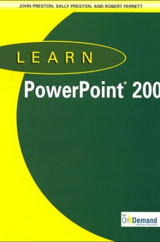 Cover of Learn PowerPoint 2000 & Learn on Demand Personal Navigator and CD-ROM