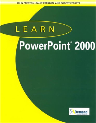 Cover of Learn PowerPoint 2000 & Learn on Demand Personal Navigator and CD-ROM