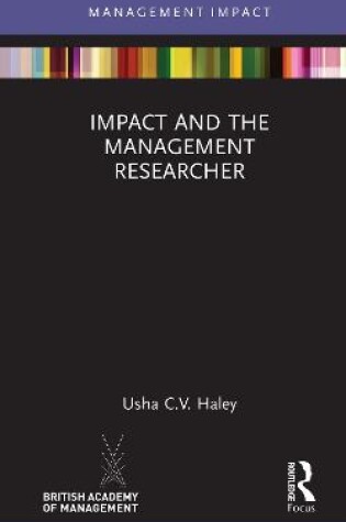 Cover of Impact and the Management Researcher