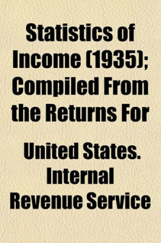 Cover of Statistics of Income (1935); Compiled from the Returns for