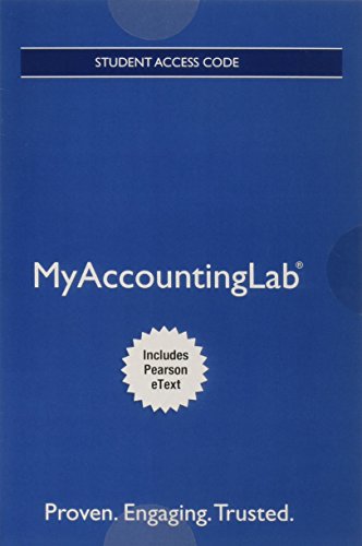 Book cover for MyLab Accounting with Pearson eText -- Access Card -- for Horngren's Cost Accounting
