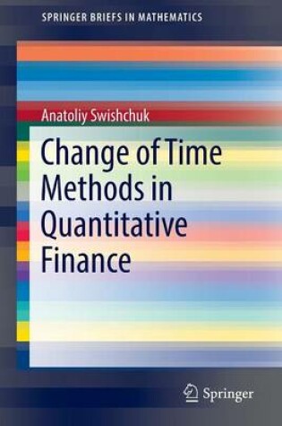 Cover of Change of Time Methods in Quantitative Finance