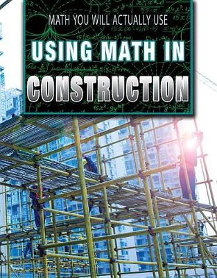 Book cover for Using Math in Construction