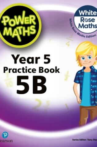 Cover of Power Maths 2nd Edition Practice Book 5B