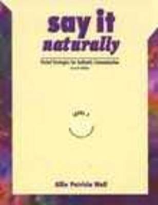 Book cover for Say it Naturally Vol 1 2e-Text