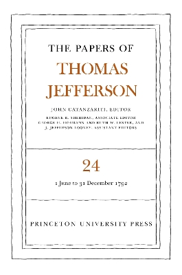 Cover of The Papers of Thomas Jefferson, Volume 24