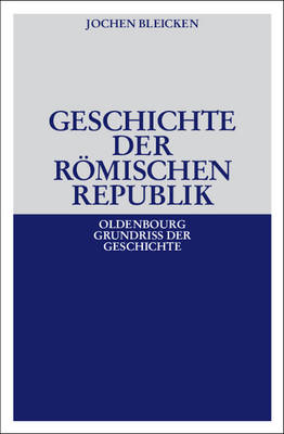 Book cover for Geschichte Der Roemischen Republik