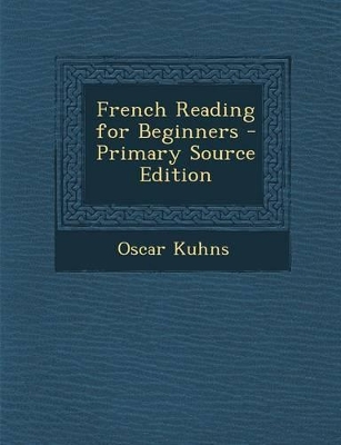 Book cover for French Reading for Beginners