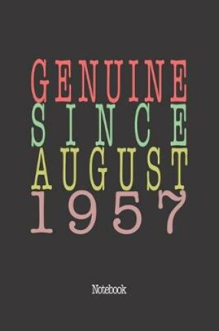 Cover of Genuine Since August 1957
