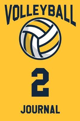 Book cover for Volleyball Journal 2