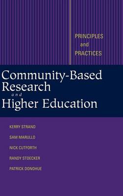 Book cover for Community-Based Research and Higher Education