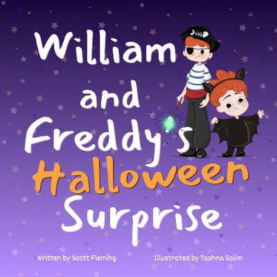 Book cover for William and Freddy's Halloween Surprise