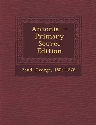 Book cover for Antonia - Primary Source Edition