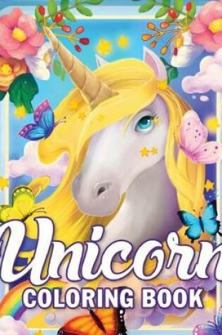 Cover of Unicorn Coloring Book