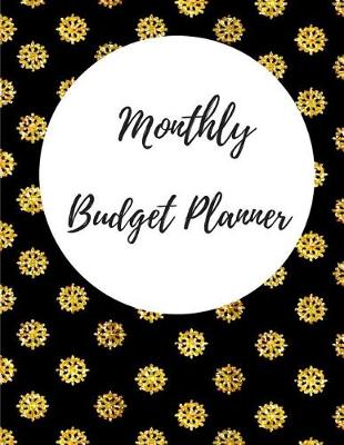 Book cover for Monthly Budget Planner