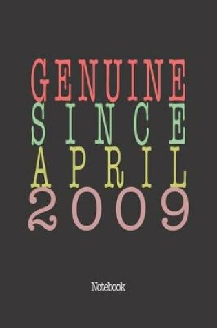 Cover of Genuine Since April 2009