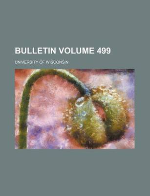 Book cover for Bulletin Volume 499