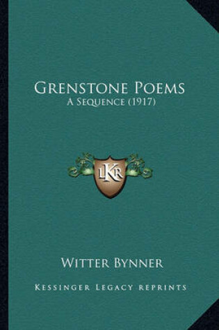 Cover of Grenstone Poems Grenstone Poems