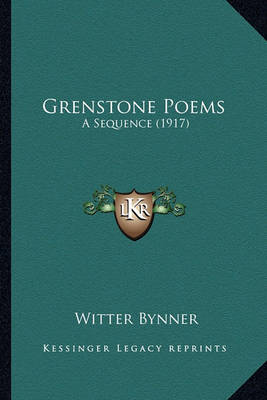 Book cover for Grenstone Poems Grenstone Poems