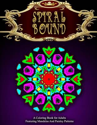 Cover of SPIRAL BOUND MANDALA COLORING BOOK - Vol.4