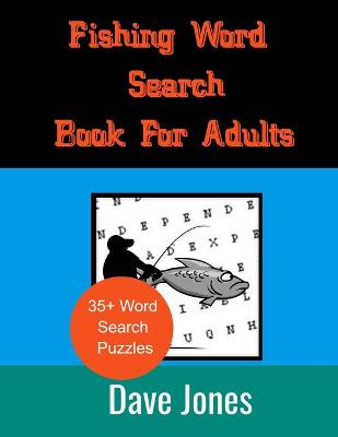 Book cover for Fishing Word Search Book For Adults