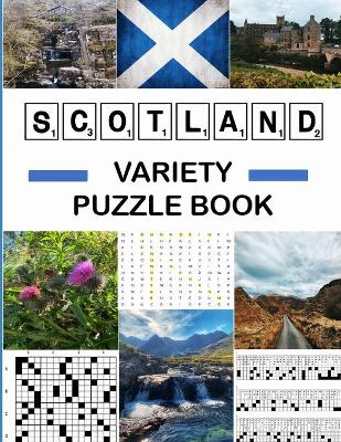 Book cover for Scotland Variety Puzzle Book