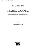 Book cover for Paginas de Silvina Ocampo