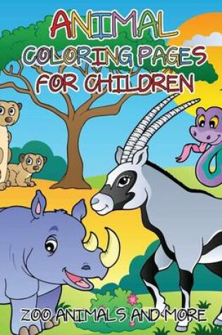 Cover of Animal Coloring Pages for Children