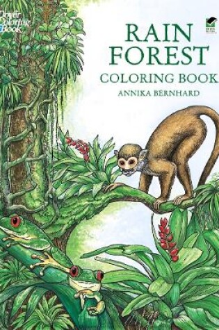 Cover of Rain Forest Coloring Book