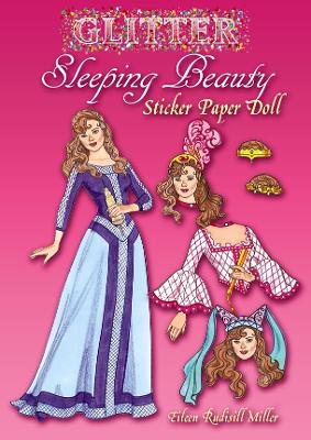 Book cover for Glitter Sleeping Beauty Sticker Paper Doll