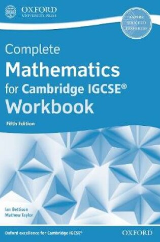 Cover of Complete Mathematics for Cambridge IGCSE (R) Workbook (Core & Extended)