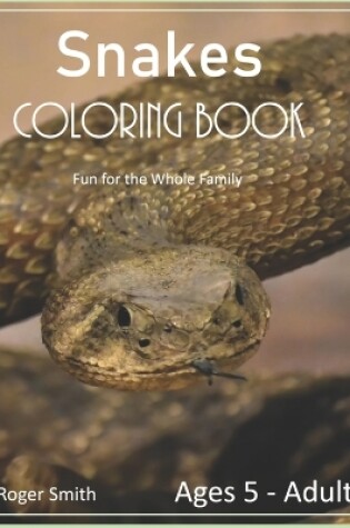 Cover of Snakes Coloring Book