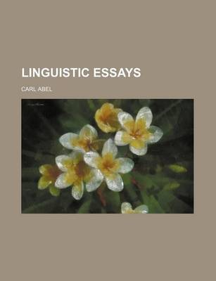 Book cover for Linguistic Essays