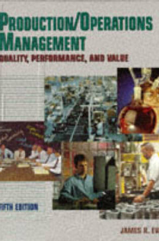 Cover of Production/Operations Management