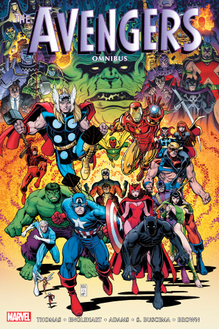 Book cover for The Avengers Omnibus Vol. 4