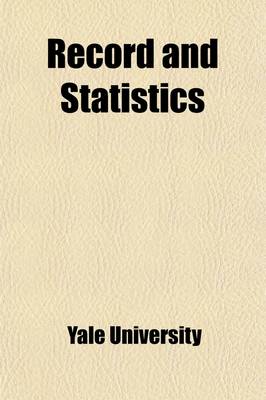 Book cover for Record and Statistics