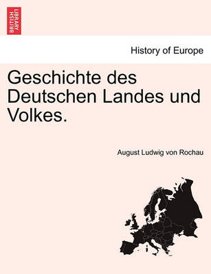 Book cover for Geschichte Des Deutschen Landes Und Volkes.